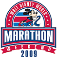 2009 Disney Marathon Weekend Logo